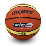 Molten GR5 Premium Rubber Basketball Orange/Yellow Junior/Size 5